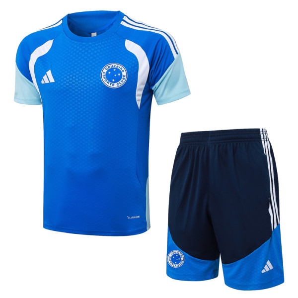 26-27 Cruzeiro Fancy blue Training Short Suit #J26007