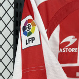 2008-2009  Gijon Home Retro Soccer Jersey (带章)