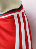1989-1990 CA Independiente Red Retro Soccer Jersey (三叶草)