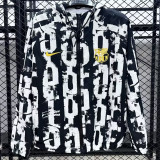 25-26 BAR Black white Windbreaker