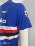 1984-1988 Sampdoria Home Retro Soccer Jersey