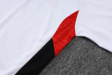25-26 Bayern White Polo Tracksuit #C2516