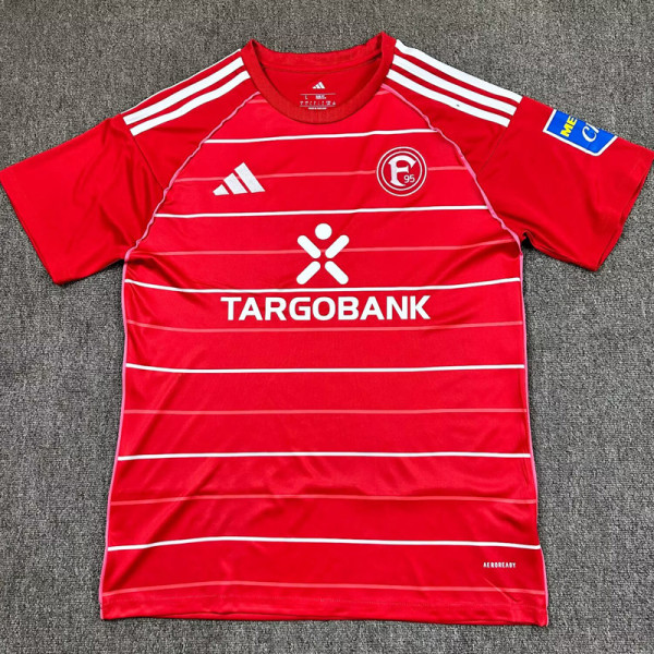 25-26 Fortuna Dusseldorf Home Fans Soccer Jersey