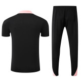 25-26 PSG Jordan Black Polo Tracksuit