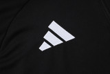 25-26 Ajax Black Half Pull Tracksuit (半拉链)