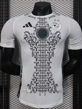 25-26 Algeria White Player Version Training shirts (黑标)