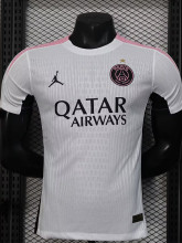 25-26 PSG White Player Version Training shirts (带星)