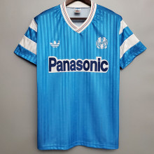 1990 Marseille Away Retro Soccer Jersey
