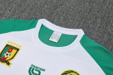 25-26 Cameroon White Training Short Suit