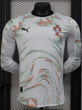 25-26 Portugal Away Long Sleeve Player Version Soccer Jersey (长袖球员)(PM)