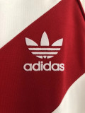 1986 River Plate White Retro Soccer Jersey