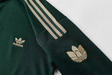 2026 AD Dark green Jacket Tracksuit #AJ24