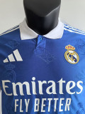 25-26 RMA Blue Special Edition Player Version Training Shirts (翻领)