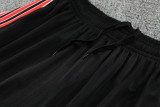 25-26 Man Utd Black Training Short Suit