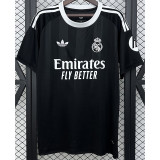 25-26 RMA Black GoalKeeper Fans Soccer Jersey