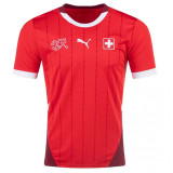 24-25 Switzerland Home Fans Soccer Jersey