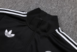 25-26 Germany Black Jacket Tracksuit #A2555