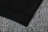 2025 AD Black Jacket Tracksuit #2314