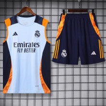 24-25 RMA Light blue Tank top and shorts suit