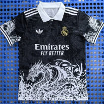 25-26 RMA Black Polo Short Sleeve (三叶龙)有领