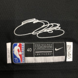 LAKERS Glory version JAMES #6 Black Top Quality Hot Pressing NBA Jersey