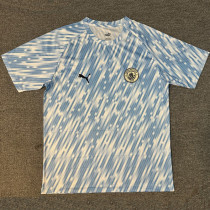 25-26 Man City Blue White Training shirts
