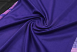 24-25 Germany Purple Black Tank top and shorts suit