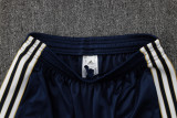 25-26 JUV Royal blue Half Pull Tracksuit #B2503(半拉链)