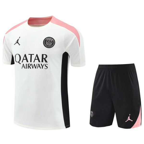 25-26 PSG White Training Short Suit