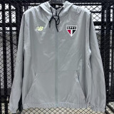25-26 Sao Paulo Grey Windbreaker