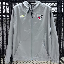 25-26 Sao Paulo Grey Windbreaker