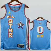 25-26 ALL-STAR TATUM #0 Light blue Top Quality Hot Pressing NBA Jersey