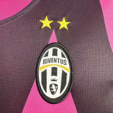 2011-2012 JUV Pink Long Sleeve Retro Soccer Jersey (长袖)