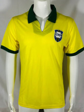 1950-1966 Brazil Home Retro Soccer Jersey