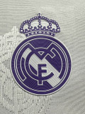 25-26 RMA White Special Edition Player Version Training Shirts (紫领)队标印