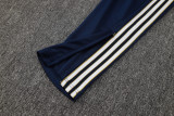 25-26 JUV Royal blue Half Pull Tracksuit #B2503(半拉链)