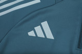 25-26 Cruzeiro Dark green Kids Half Pull Tracksuit (童装)(半拉链)