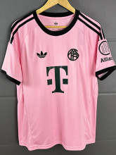 25-26 Bayern Pink Goalkeeper Fans Soccer Jersey