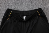 25-26 Lyon Black Half Pull Tracksuit (半拉链)
