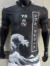 25-26 RMA Black Special Edition Player Version Training Shirts (Y3海浪)