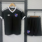 25-26 Colo-Colo 100th Anniversary Black Kids Soccer Jersey