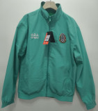 24-25 Mexico Lake blue & Green Double Sided Windbreaker (双面风衣)