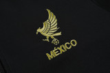 25-26 Mexico Black Kids Jacket Tracksuit