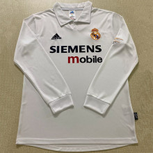 2002-2003 RMA Home Long Sleeve Retro Soccer Jersey (长袖)