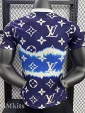 25-26 RMA Purple Blue Special Edition Player Version Training Shirts (L)
