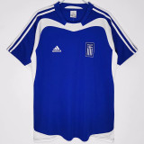 2004 Greece Home Retro Soccer Jersey