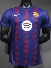24-25 BAR Red Blue Special Edition Palyer Version Training Shirts