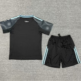 25-26 Aston Villa Away Kids Soccer Jersey