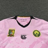 25-26 Cameroon Pink Fans Soccer Jersey