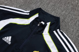 25-26 RMA Royal blue Half Pull Tracksuit #B2543(半拉链)